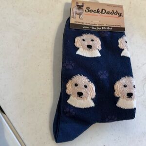 Sock Daddy golden doodle socks nwt